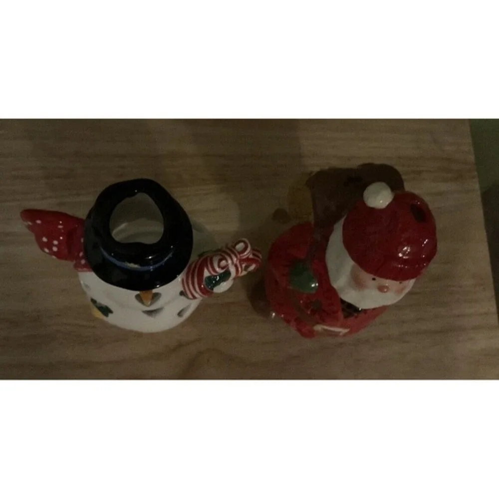 Hallmark santa snowman